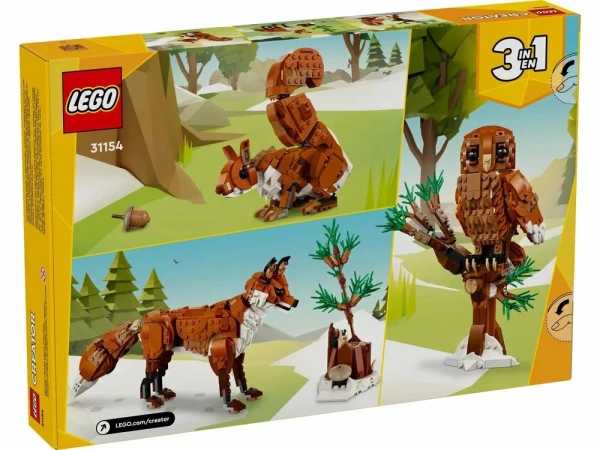 Конструктор LEGO Creator 31154 Лесные животные: Рыжая Лиса